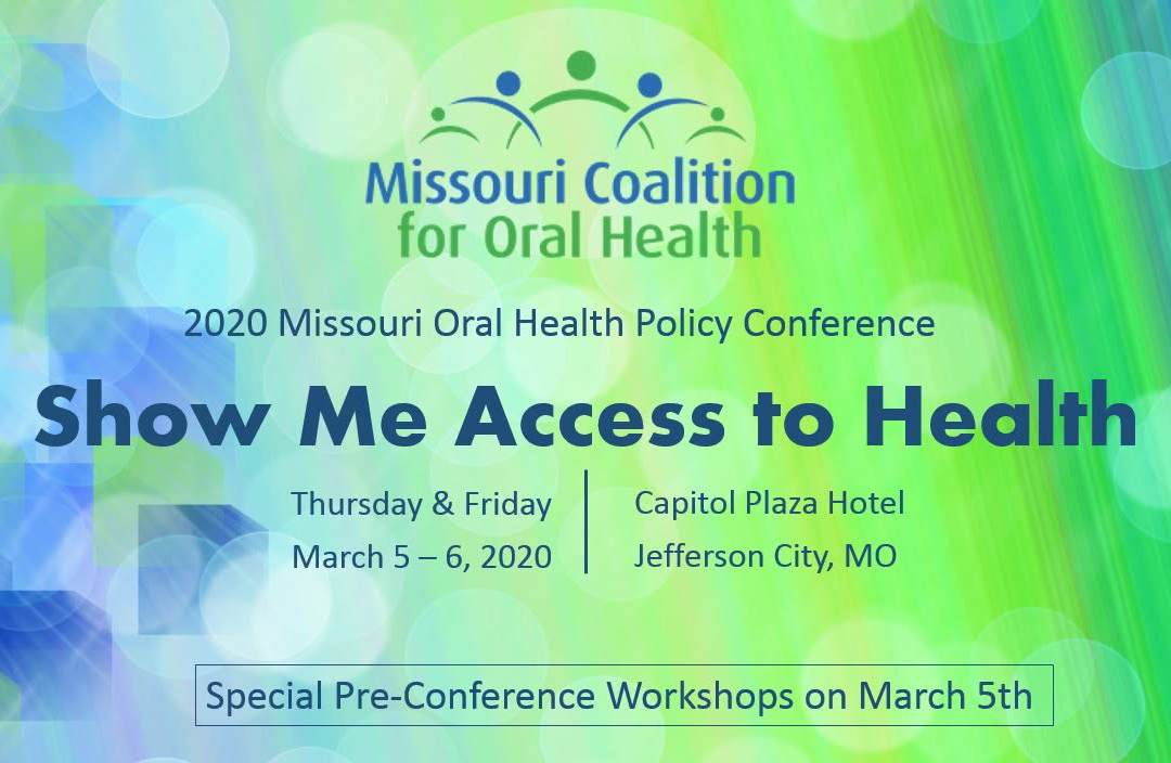 2020 Missouri Oral Health Policy Conference Graphic